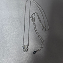 Load image into Gallery viewer, Hamsa Hand Pendant Necklace - 925 Sterling Silver - 40cm Chain (925SETPC005)