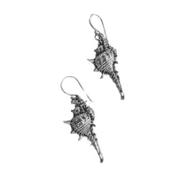 Load image into Gallery viewer, Enchanting Conch Shell Earrings in 925 Sterling Silver (925ER016)