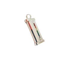 Load image into Gallery viewer, Rainbow LGBT colours High grade Stainless Steel Pendant (SSP024)