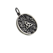 Load image into Gallery viewer, 925 Sterling Silver Pendant, Celtic trinity ( Triquetra ) (925P017)