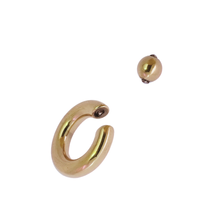 Load image into Gallery viewer, Full Closure Bar 6mm 316L Grade Surgical Steel - Golden colour (BPPAFCB604)