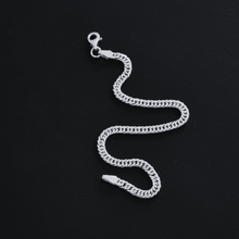 Load image into Gallery viewer, Ladies Cuban link 925 Sterling Silver Bracelet (925BRAC009)