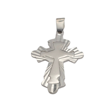 Load image into Gallery viewer, 925 Sterling Silver Cross Pendant 3.3 cm × 2.2 cm (925P102)