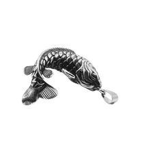 Load image into Gallery viewer, Fish Stainless Steel Pendant (SSP029)