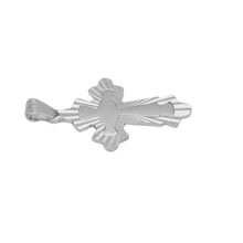 Load image into Gallery viewer, 925 Sterling Silver Cross Pendant 3.3 cm × 2.2 cm (925P102)
