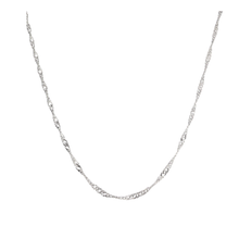 Load image into Gallery viewer, 925 Sterling Silver Twisted Chain - 65 cm (925C032)