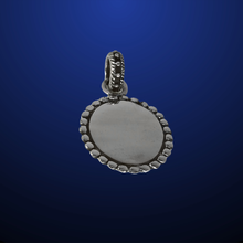 Load image into Gallery viewer, 925 Sterling Silver Oval Pendant (925P110)