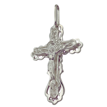 Load image into Gallery viewer, 925 Sterling Silver Pendant Cross with Crucifix (925P071)