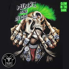 Load image into Gallery viewer, Punk Skull Short Sleeve T-shirt (TS0011)