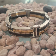 Load image into Gallery viewer, Stainless Steel Bracelet - Black, gold, silver (SSBRAC003)