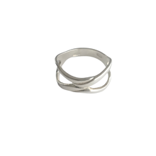 Load image into Gallery viewer, 925 Sterling Silver Ladies Ring Infinity Design ( 925RING054 )