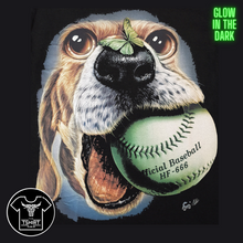 Load image into Gallery viewer, Dog and Baseball - Short Sleeve T-shirt - (TS0123)