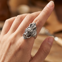 Load image into Gallery viewer, High Grade Stainless Steel Ring - Dragon Head (SSR022)
