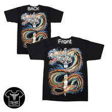 Load image into Gallery viewer, Dragon and Sword - Short Sleeve T-shirt - (TS0124)