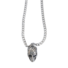 Load image into Gallery viewer, High Grade Stainless Steel Set - Chain and Skull Pendant (SSSETPC021)