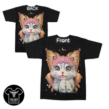Load image into Gallery viewer, Fairy Cat - Short Sleeve T-shirt - (TS0126)