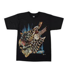 Load image into Gallery viewer, Heavy Metal Skull Guitar - Short Sleeve T-shirt - (TS0127)