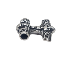 Load image into Gallery viewer, Thor’s Hammer Stainless Steel Pendant (SSP031)