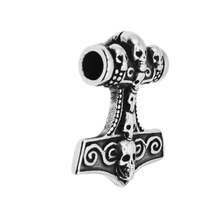 Load image into Gallery viewer, Thor’s Hammer Stainless Steel Pendant (SSP031)