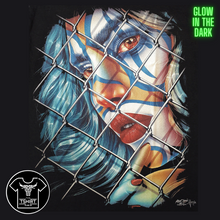 Load image into Gallery viewer, Lady & the fence - Short Sleeve T-shirt - (TS0129)