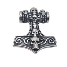 Load image into Gallery viewer, Thor’s Hammer Stainless Steel Pendant (SSP031)