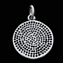 Load image into Gallery viewer, Ancient Runes in Flower Shape 925 Silver Pendant (925P036)