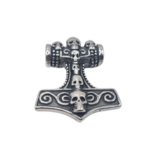 Load image into Gallery viewer, Thor’s Hammer Stainless Steel Pendant (SSP031)