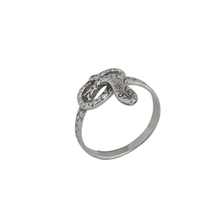 Load image into Gallery viewer, 925 Sterling Silver Snake Ring - Coiled Serpent Design with Scale Engraving ( 925RING051 )