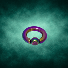 Load image into Gallery viewer, Full Closure Bar 6mm 316L Grade Surgical Steel - Multi colour (BPPAFCB603)