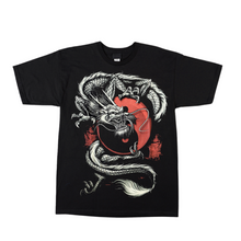 Load image into Gallery viewer, Ying Yang Dragon - Short Sleeve T-shirt - (TS0134)