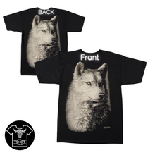 Load image into Gallery viewer, Amber Eye Wolf - Short Sleeve T-shirt - (TS0135)