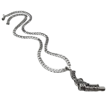 Load image into Gallery viewer, High Grade Stainless Steel Set - Chain and Handgun Pendant (SSSETPC017)