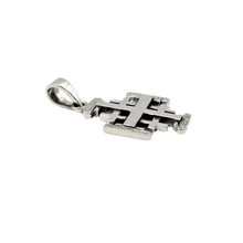 Load image into Gallery viewer, 925 Sterling Silver Jerusalem Cross Pendant 2.4 cm × 2.4 cm (925P105)