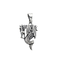 Load image into Gallery viewer, Dragon 3D 925 Sterling Silver Pendant (925P116)