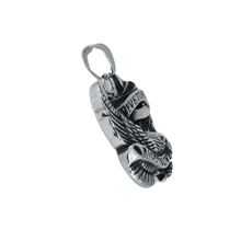 Load image into Gallery viewer, “Live to ride, ride to live” Stainless Steel Pendant (SSP032)