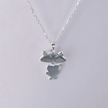 Load image into Gallery viewer, Cat Pendant Necklace - 925 Sterling Silver - 45cm Chain (925SETPC009)
