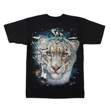 Load image into Gallery viewer, White Leopard Short Sleeve T-shirt (TS0014)