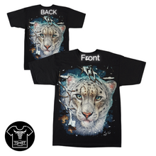 Load image into Gallery viewer, White Leopard Short Sleeve T-shirt (TS0014)