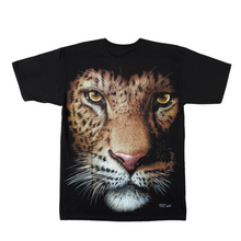 Load image into Gallery viewer, Big Face Wild Cat Short Sleeve T-shirt (TS0150)