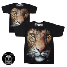 Load image into Gallery viewer, Big Face Wild Cat Short Sleeve T-shirt (TS0150)