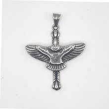 Load image into Gallery viewer, Condor on top of cross Stainless Steel Pendant (SSP033)