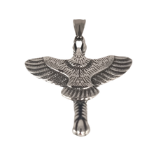 Load image into Gallery viewer, Condor on top of cross Stainless Steel Pendant (SSP033)