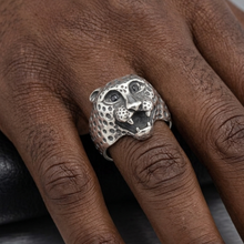 Load image into Gallery viewer, Leopard Head Ring - High-Grade Stainless Steel (SSR025)