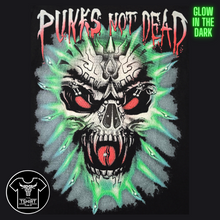 Load image into Gallery viewer, Punks not dead Short Sleeve T-shirt (TS0157)