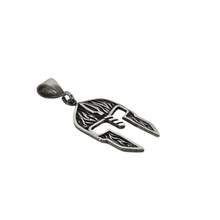 Load image into Gallery viewer, Roman Helmet 925 Silver Pendant (925P114)