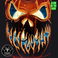 Load image into Gallery viewer, Halloween Pumpkin Short Sleeve T-shirt (TS0015)