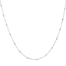 Load image into Gallery viewer, 925 Sterling Silver Beaded Chain 65cm (925C007)