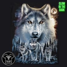 Load image into Gallery viewer, 4 Wolves Short Sleeve T-Shirt (TS0164)