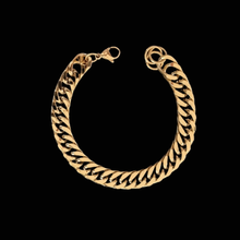 Load image into Gallery viewer, Curb Chain golden colored Stainless Steel Bracelet (SSBRAC018)