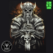 Load image into Gallery viewer, Viking Skull Short Sleeve T-Shirt (TS0165)